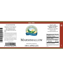 Marshmallow (100 Caps) label