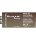 Massage Oil (4 fl. oz.) label