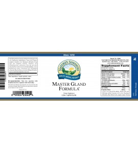 Master Gland® (120 Caps) label