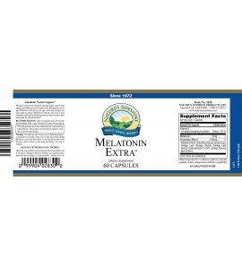 Melatonin Extra® (3 mg) (60 Caps) label