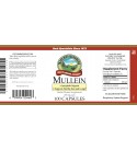 Mullein (100 Caps) label