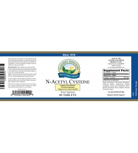 N-Acetyl Cysteine (300 mg) (60 Tabs) label