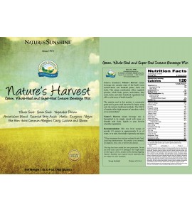 Nature's Harvest (465 g) (15 Servings) label