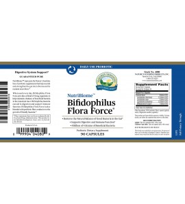 Bifidophilus Flora Force® Probiotics (90 Caps) label