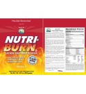 Nutri-Burn® Vanilla (870 g) label