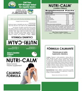 Nutri-Calm® Trial Pack (20) label