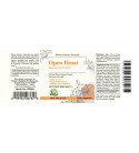 Open Heart (Suppressed Grief Formula) (2 Fl Oz) label