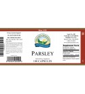 Parsley (100 Caps) label