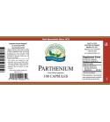 Parthenium (100 Caps) label