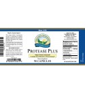 Protease Plus (90 Caps) label