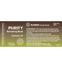 PURITY Refreshing Blend (15 ml) label