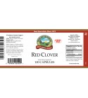 Red Clover (100 Caps) label