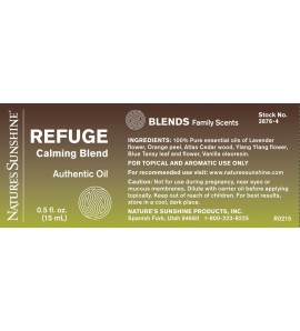 REFUGE Calming Essential Oil Blend (15 ml)