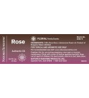 Rose Essential Oil (5 ml) label