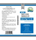 Silver Shield Rescue Gel (24 Ppm) (3 oz. Tube) label
