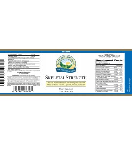 Skeletal Strength® (150 Tabs) label