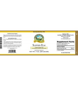 Slippery Elm (7 oz.) label Slippery Elm (7 oz.) label