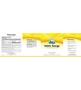 Solstic Energy (30 packets) label