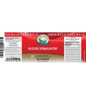 Blood Stimulator TCM Concentrate (30 Caps) label