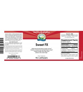 Sweet FX™ (90 Caps) label