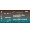 Tea Tree Essential Oil (15 ml) label