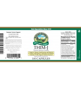 THIM-J (100 Caps) label