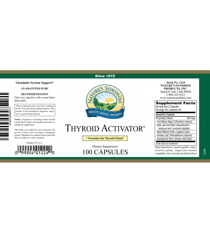 Thyroid Activator® (100 Caps)