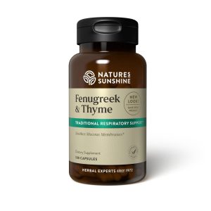 Fenugreek & Thyme Upper Respiratory Relief Supplement